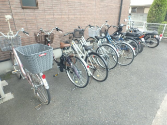 駐輪スペースです