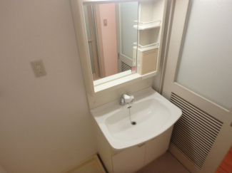 忙しい朝には欠かせない洗面所です