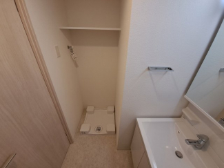 室内洗濯機置場