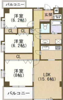 【間取り】