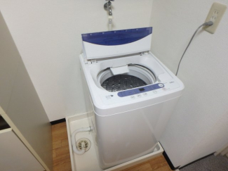 洗濯機置場です。