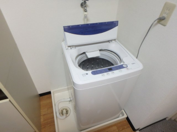 洗濯機置場です。