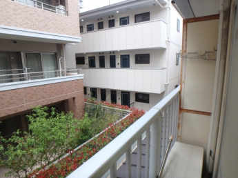 バルコニーからの景色です