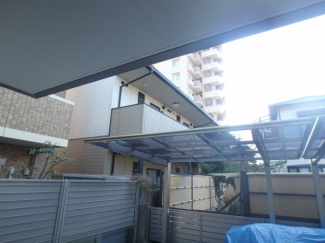 バルコニーからの景色です