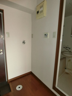 ★室内洗濯機置場です。