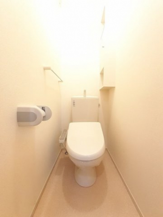トイレもきれいです