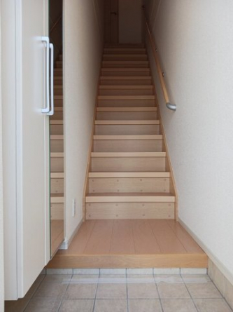 シンプルで使いやすい玄関です