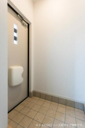 シンプルで使いやすい玄関です