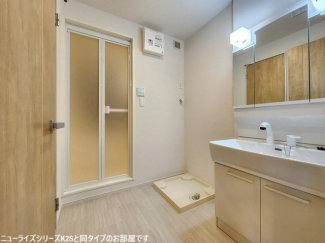 コンパクトで使いやすい洗面所