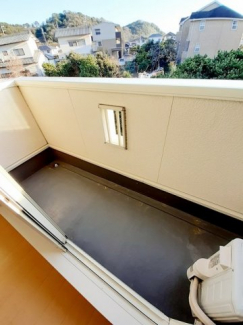 広々としたバルコニーです