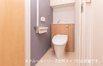 シンプルで使いやすいトイレです