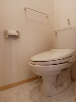 トイレもきれいです