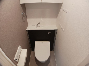 トイレもきれいです
