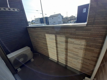 広々としたバルコニーです