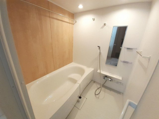 コンパクトで使いやすいお風呂です