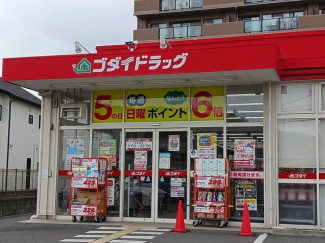 ゴダイドラッグまで350m