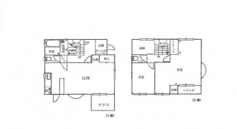 松山市石風呂町の中古一戸建ての画像