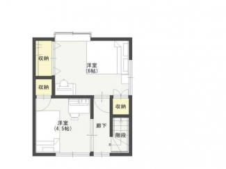 子供部屋に最適な間取りでお子様も喜びますね♪