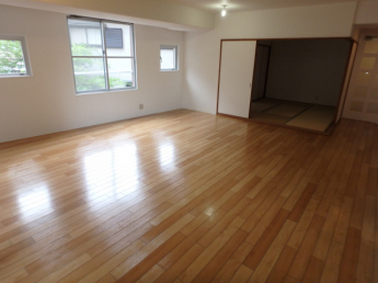 明るいリビング