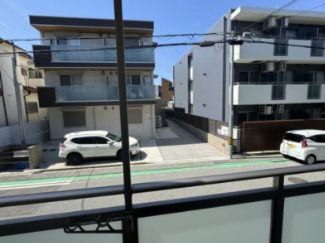 バルコニーからの景色です