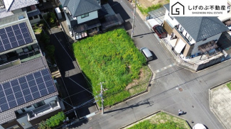 建築条件無し
約59坪
三方角地！！
日当たり良好♪