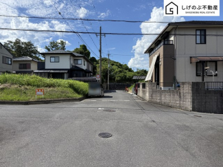 前面道路です。