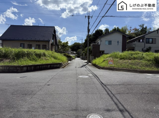 前面道路です。
