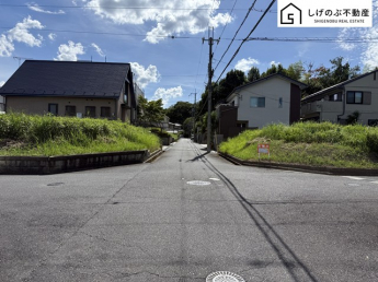 前面道路です。