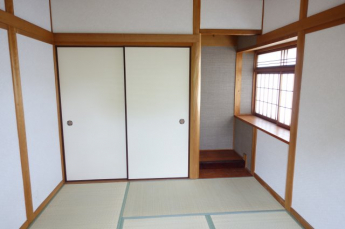 和室6畳に床の間と出書院