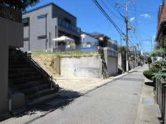 前面道路を含む現地