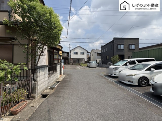 前面道路です。