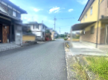 【前面道路含む現地写真】
