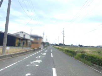 【前面道路含む現地写真】