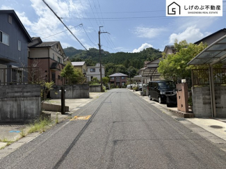 前面道路写真です。