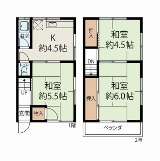 西宮市上大市１丁目の中古テラスハウスの画像