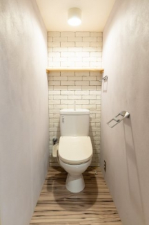 コンパクトで使いやすいトイレです