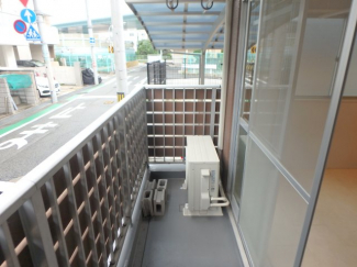 バルコニーからの景色です