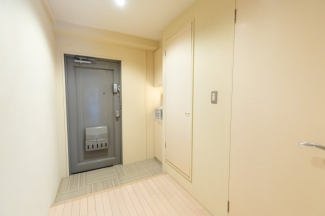 ゆったりとした玄関です