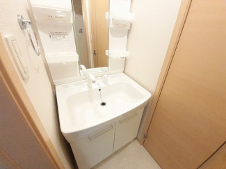 忙しい朝には欠かせない洗面所です