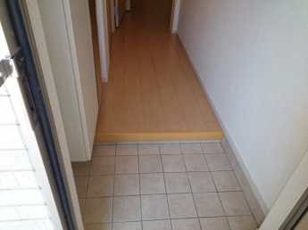 きれいな玄関です