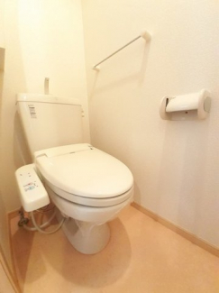 トイレもきれいです