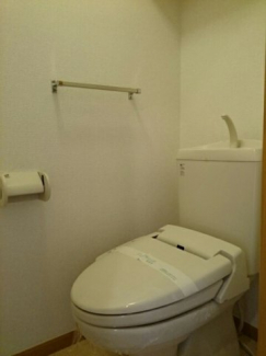 清潔感のあるトイレです