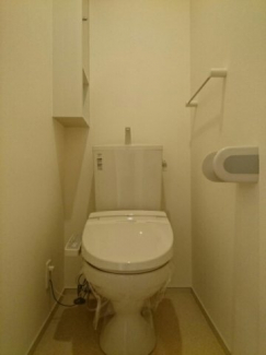 トイレもきれいです