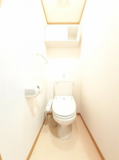 トイレもきれいです