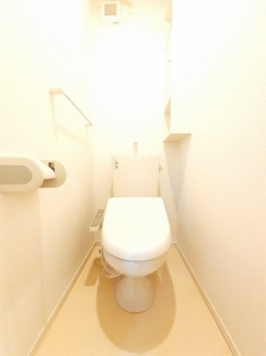 トイレもきれいです