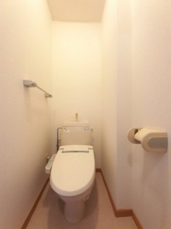 トイレもきれいです