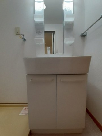 脱衣スペースもあります