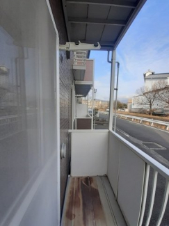 広々としたバルコニーです