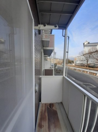 広々としたバルコニーです