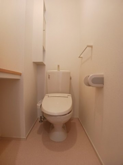 トイレもきれいです